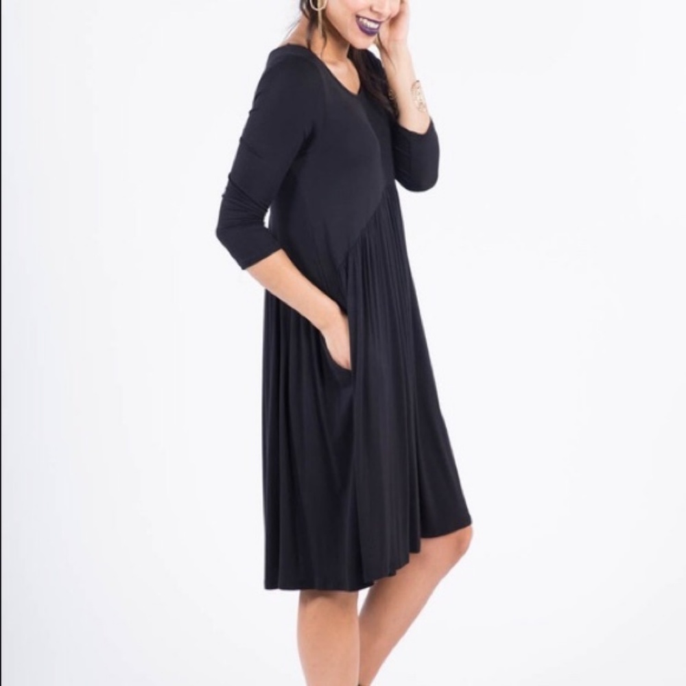 Agnes & Dora Black Muse OAKLEY Dress